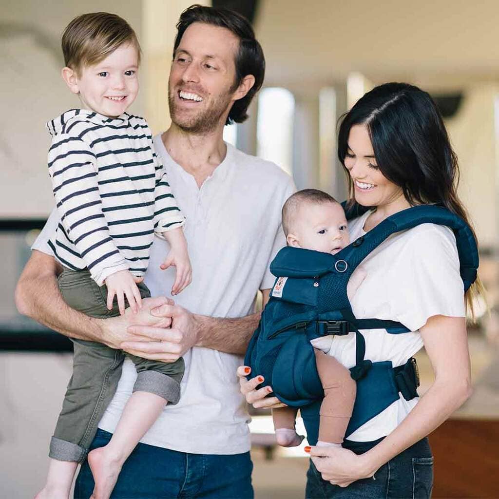 Porte Bébé - BreathBabyBag™ - Bleu Marine - Kidyma