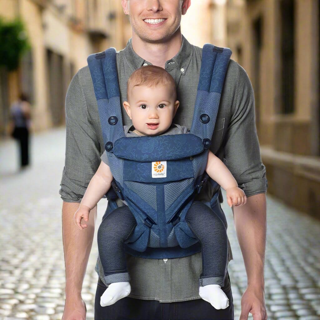 Porte Bébé - BreathBabyBag™ - Bleuprint - Kidyma