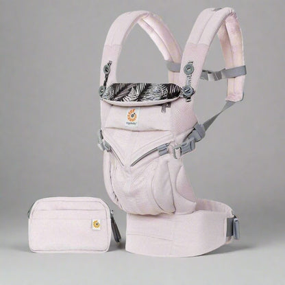 Porte Bébé - BreathBabyBag™ - Rose Maille - Kidyma